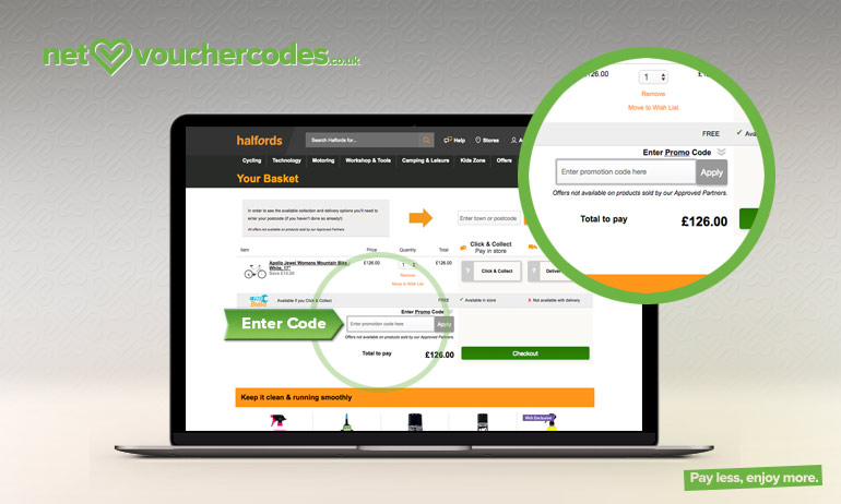 nhs discount halfords bikes