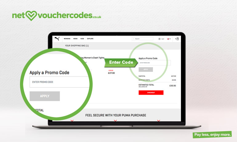 puma codes online discounts