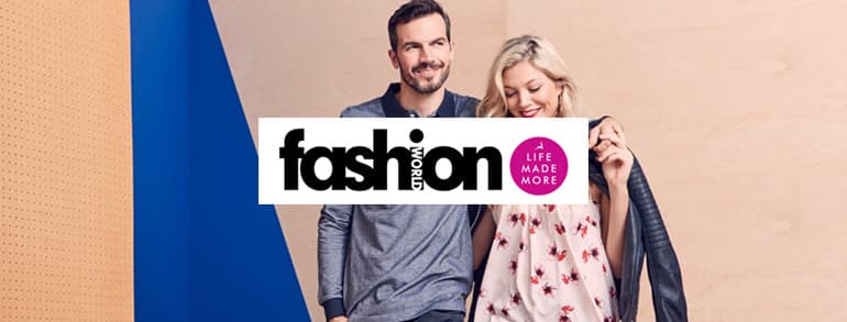 Fashion World Discount Codes 2019