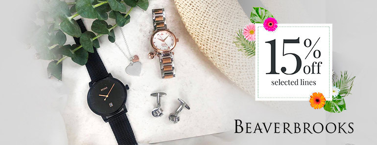 Beaverbrooks Summer 15% off