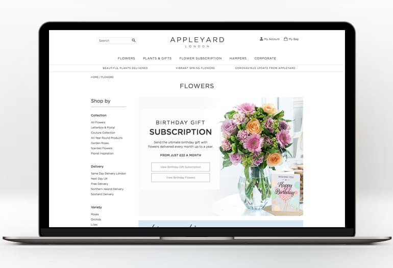 Luxury Online Flower Boutique‎