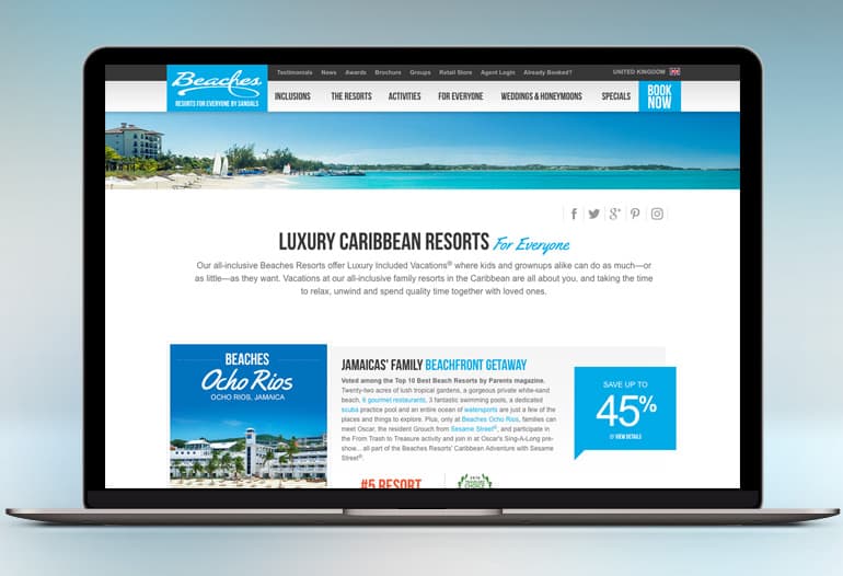 beaches the resorts