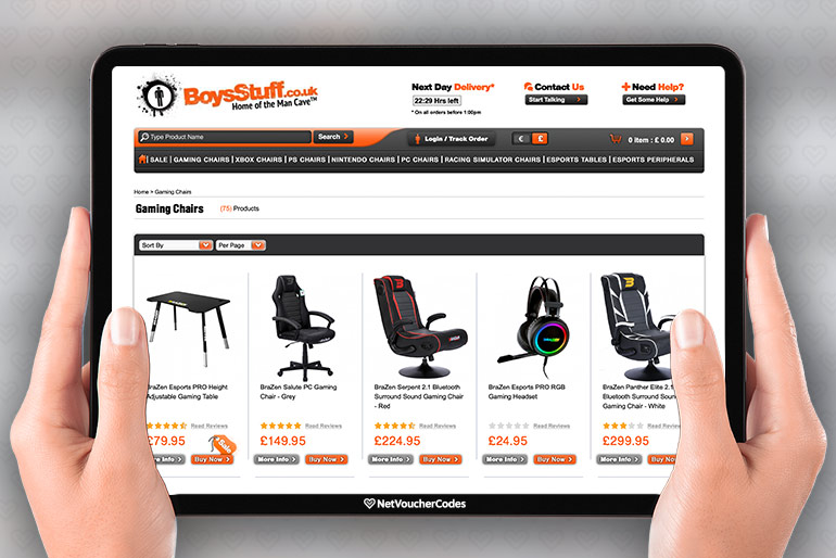 The UK's Largest Selection of Gaming Chairs from BraZen X-Rocker & Playseat.