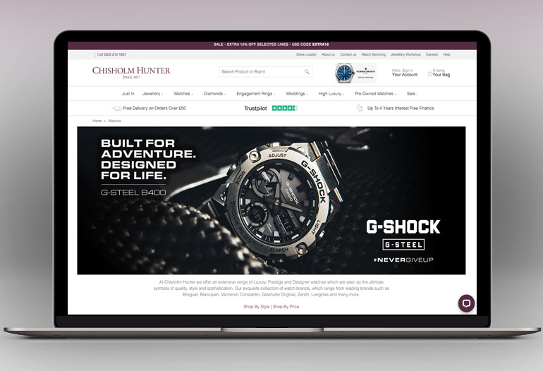 Family owned jewellers and diamond merchant since 1857, with stores across Scotland and England.