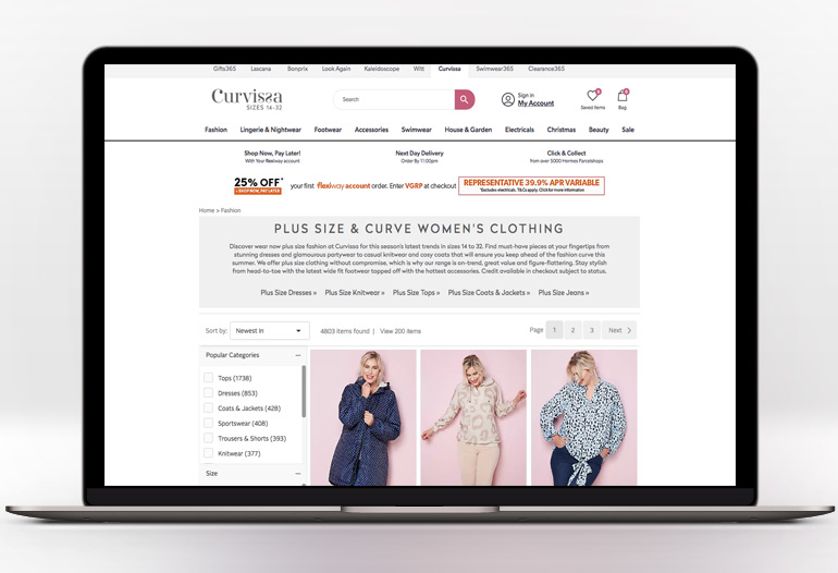 Shop the latest plus size clothing at Curvissa, and discover fashion designed for curves!