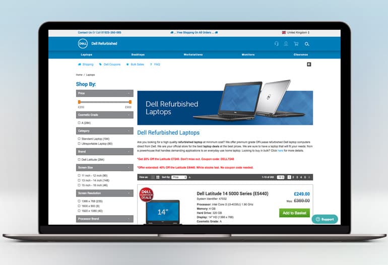 Dell Refurbished Laptops