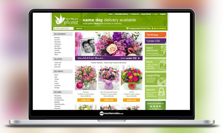 Eflorist coupon code