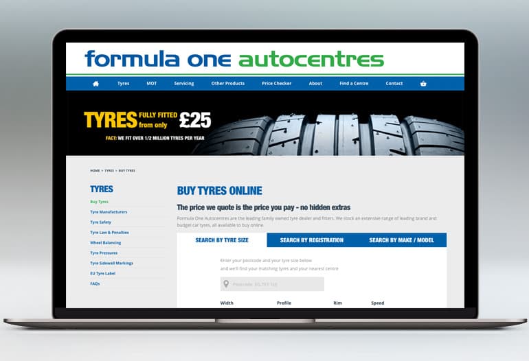 autocentres tyres