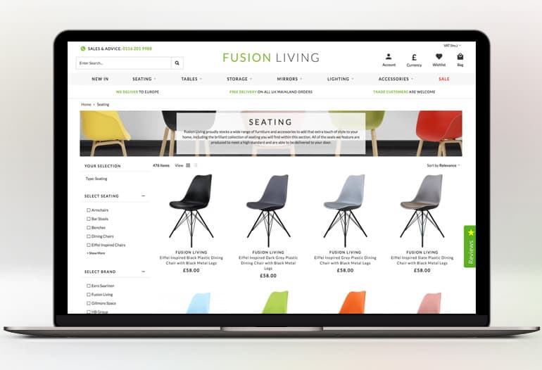 fusion living seating