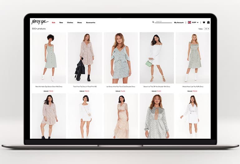 Nasty Gal Dresses Collection