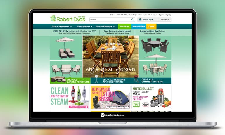 Robert dyas discount coupons