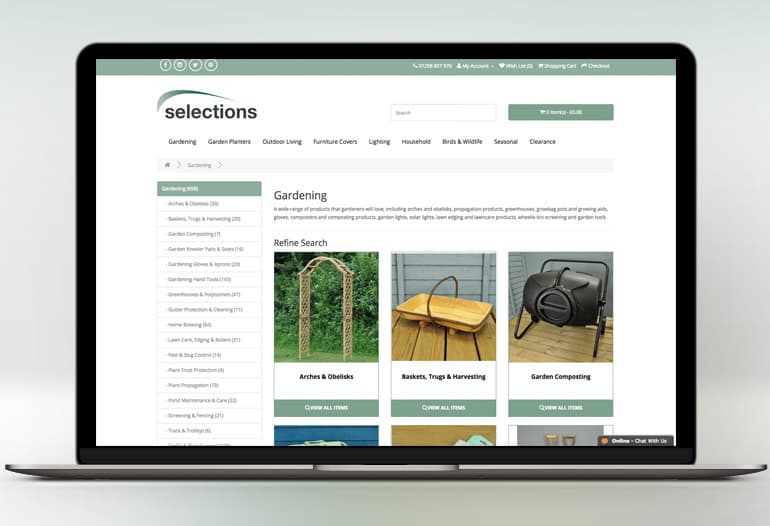 selections gardening