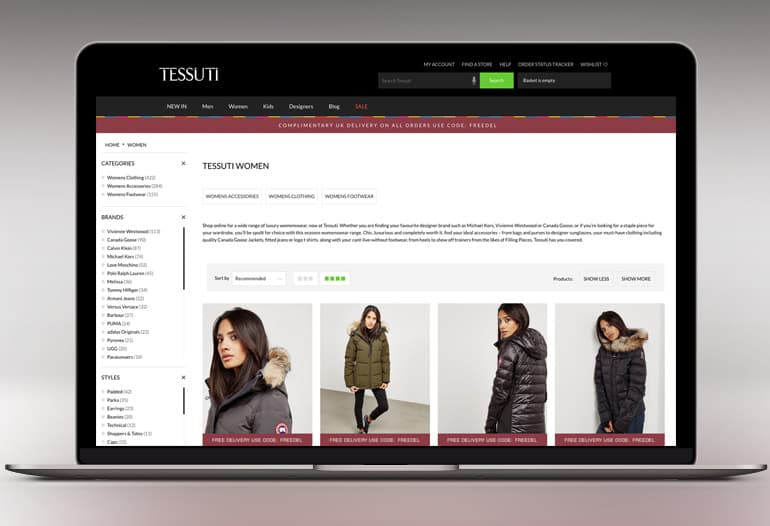 tessuti womens