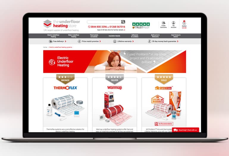 theunderfloorheatingstore electric underfloor heating