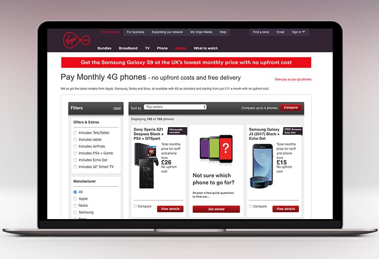 virigin mobile pay monthly