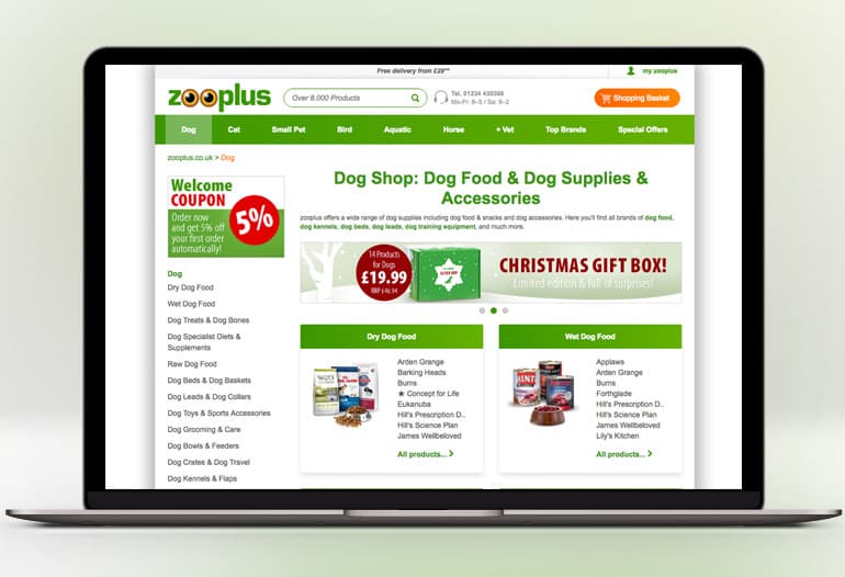 zooplus dog food