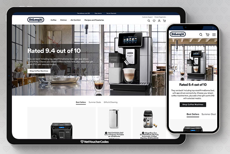 DELONGHI Discount Code 30 Off in March 2024