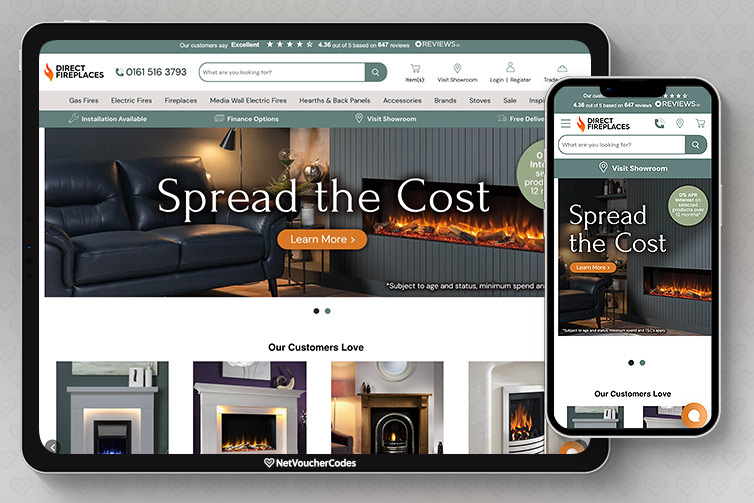 Direct Fireplaces Discount Codes 2020 50 Off Net Voucher Codes