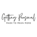 Getting Personal